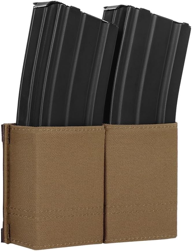 KRYDEX 5.56 Magazine Pouch,MOLLE Mag Holder with Quick Release Magazine Pouch Insert - Image 1